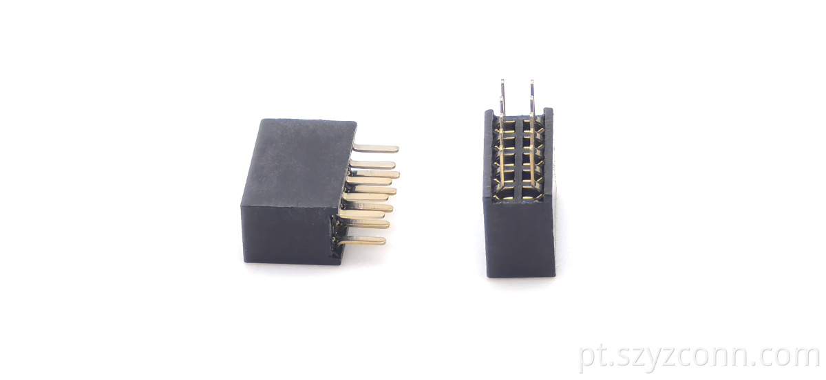 1.27mm female header dual row